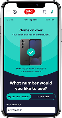 Step 2, Phone check